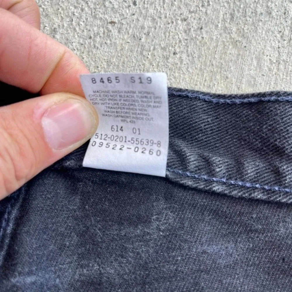 VTG‎ Levi's Jeans 550 Relaxed Fit Tapered Leg 2001 USA 38x29 Y2K
